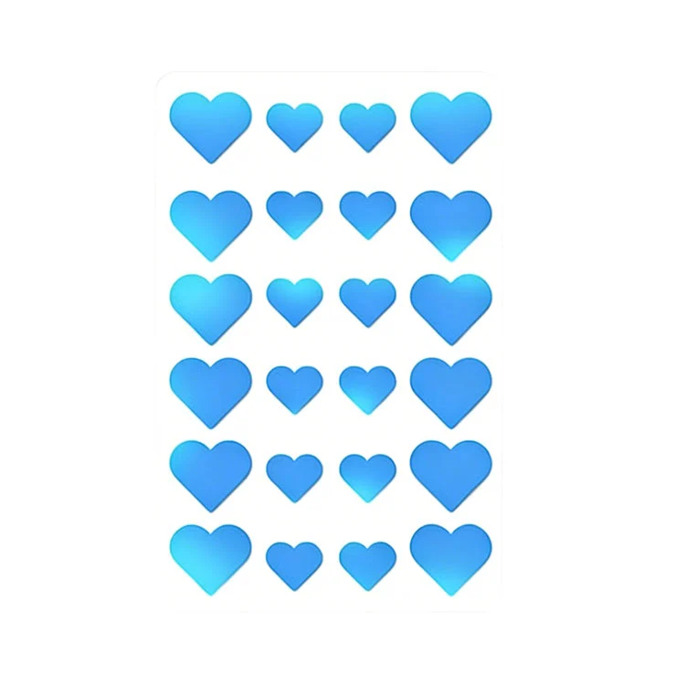 Hydrocolloïde acnepleister voor het gezicht